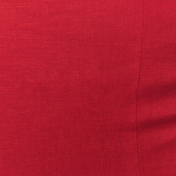 Reformation Isha Linen Dress in Cherry - Picture 6 of 15